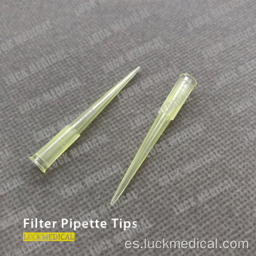 Consejos de micro pipeta de micropipette desechables